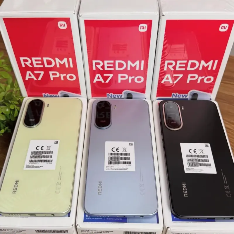 Celulares lacrados com as caixas